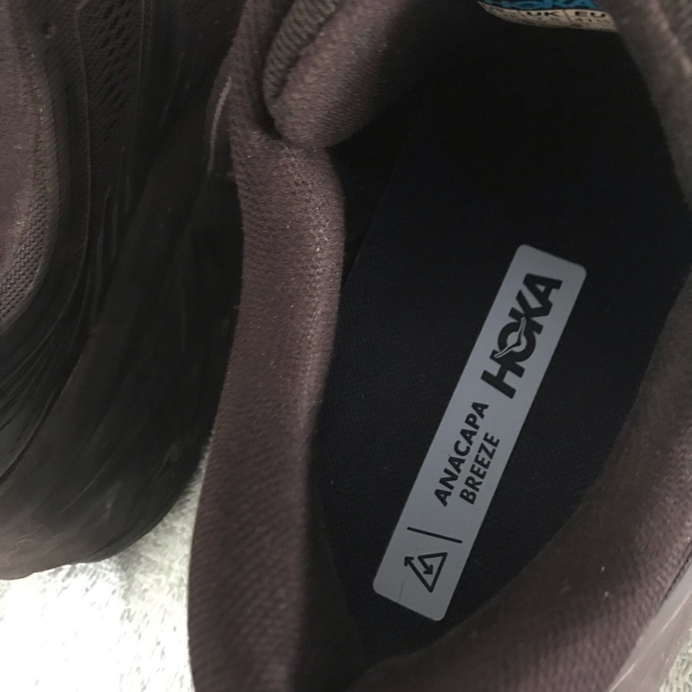 Men’s 8 / 2E / EE Wide HOKA Bondi 7 Black on Black Athletic Running Sneakers - Picture 13 of 14